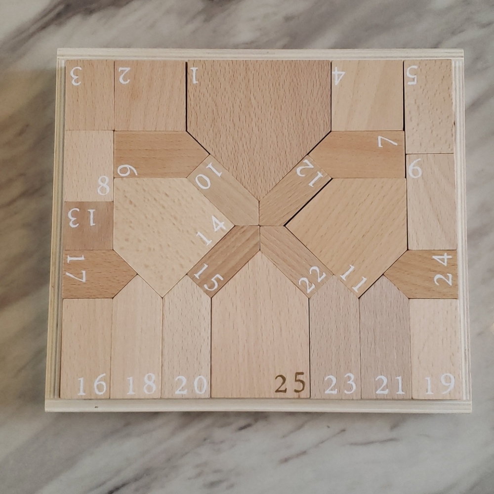 Hearth and Hand with Magnolia Wood block Advent